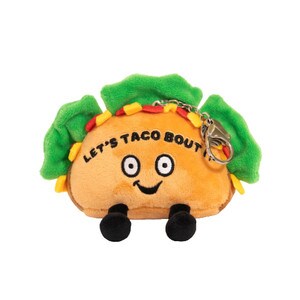 Let's taco bout it clip-on plush